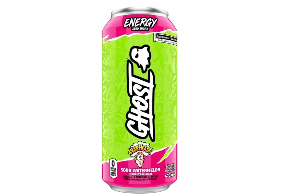 Ghost Energy Sour Watermelon Warheads (473 ml)