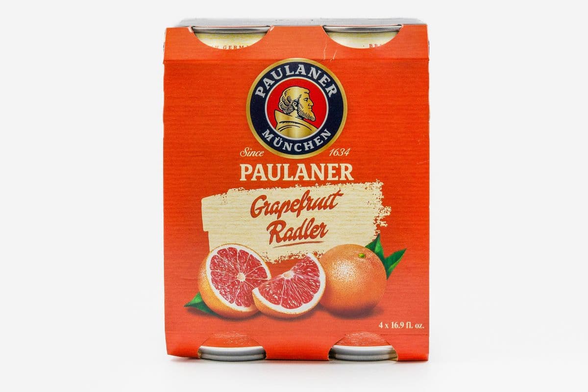Paulaner Grapefruit Radler (4 Cans) (1 x 500 ml)