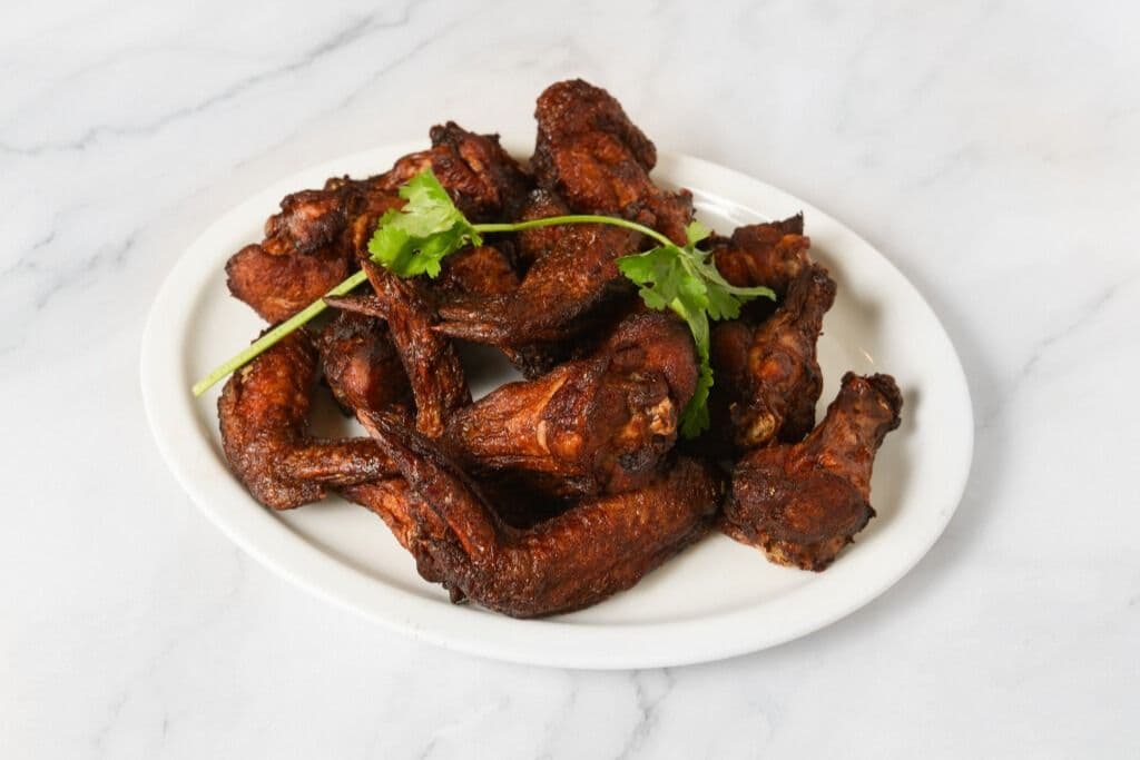 Enjoy Plums Garden's Black Chicken Wings