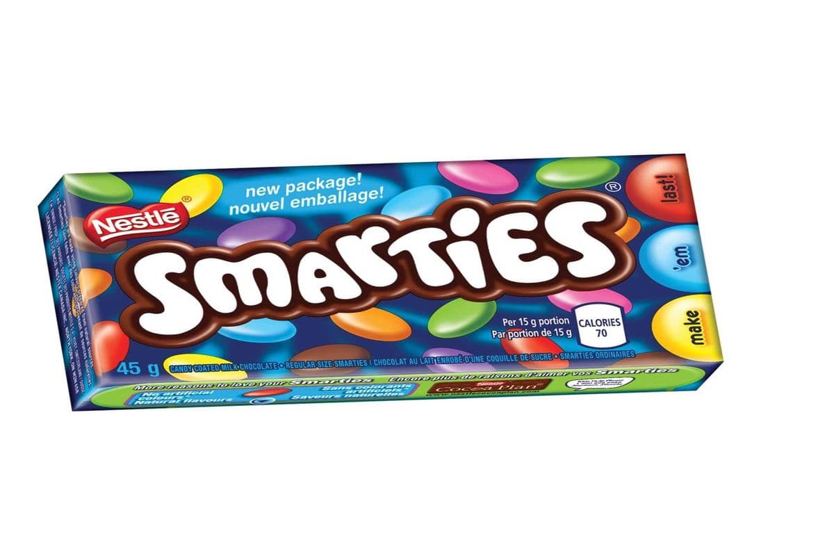 Nestle Smarties (45g) (210 Cal)