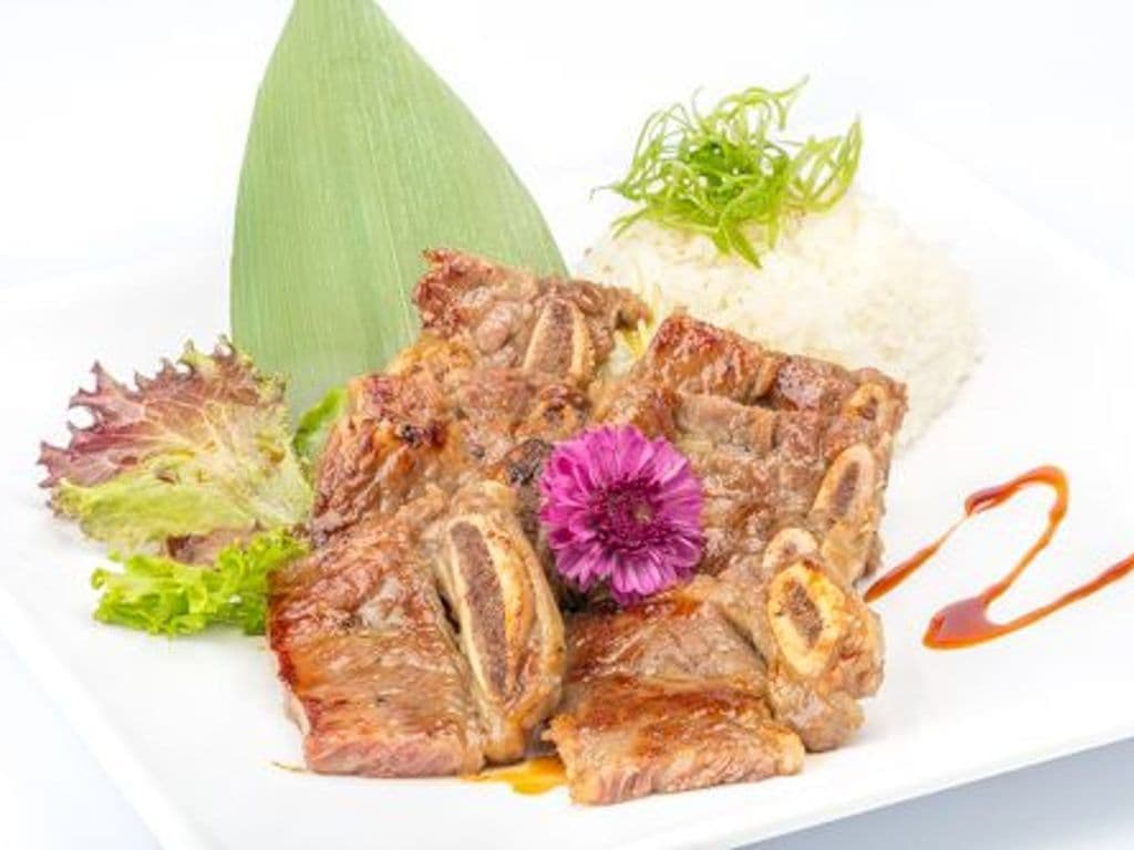BBQ Beef Rib w/Rice