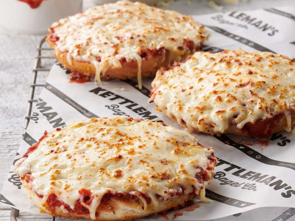 Bagel-Pizza aux 3 Fromage