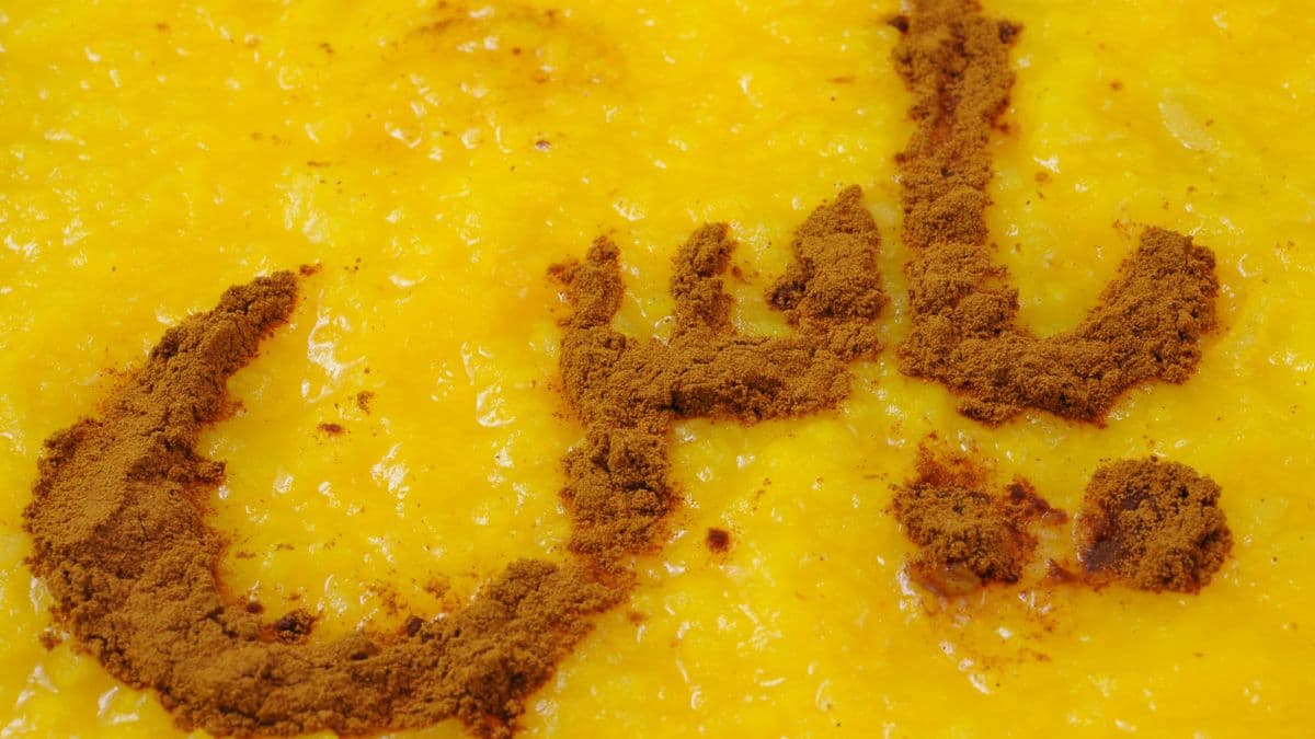 Saffron Rice Pudding