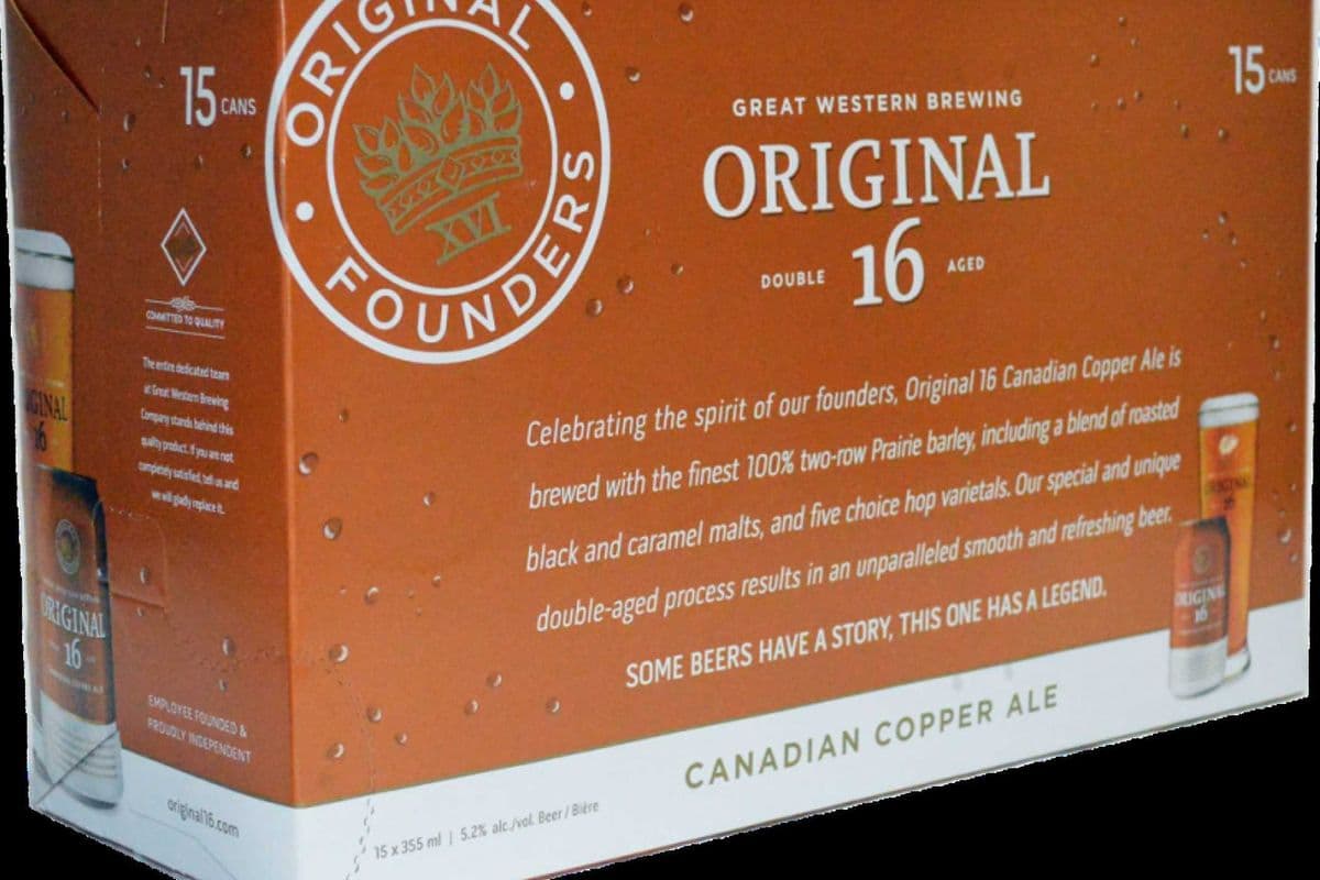 Original 16 Copper Ale (15 x 355 ml Cans)