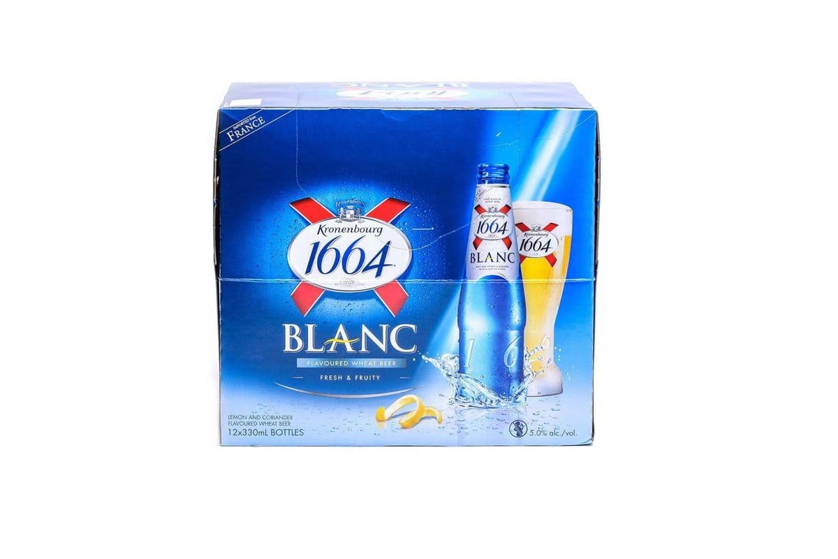 KRONENBOURG 1664 BLANC 12BOTTLES (1 x 330ML)