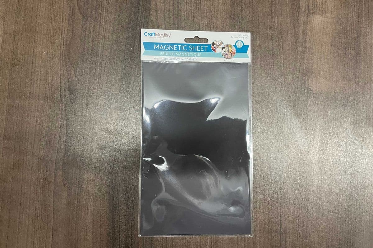 Magnetic Sheet 5X8 Self Adhesive 1pc