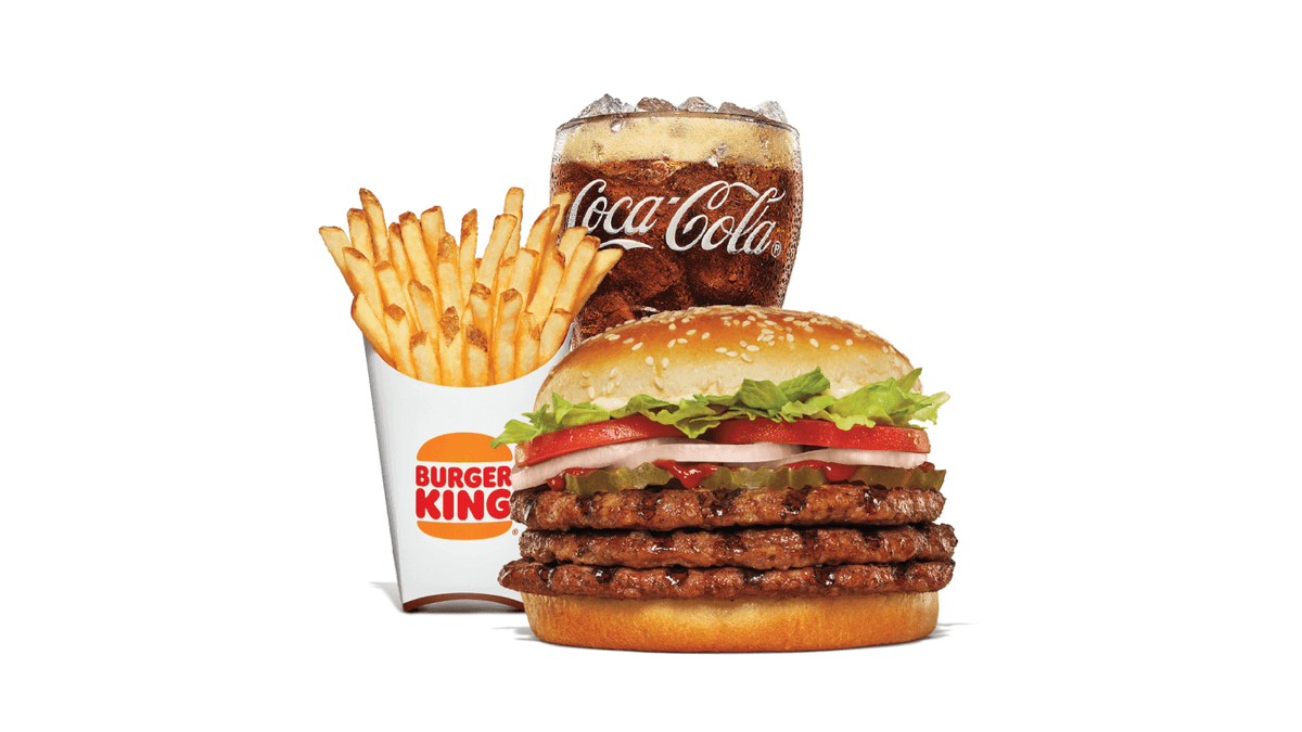 Triple Whopper® Large Combo