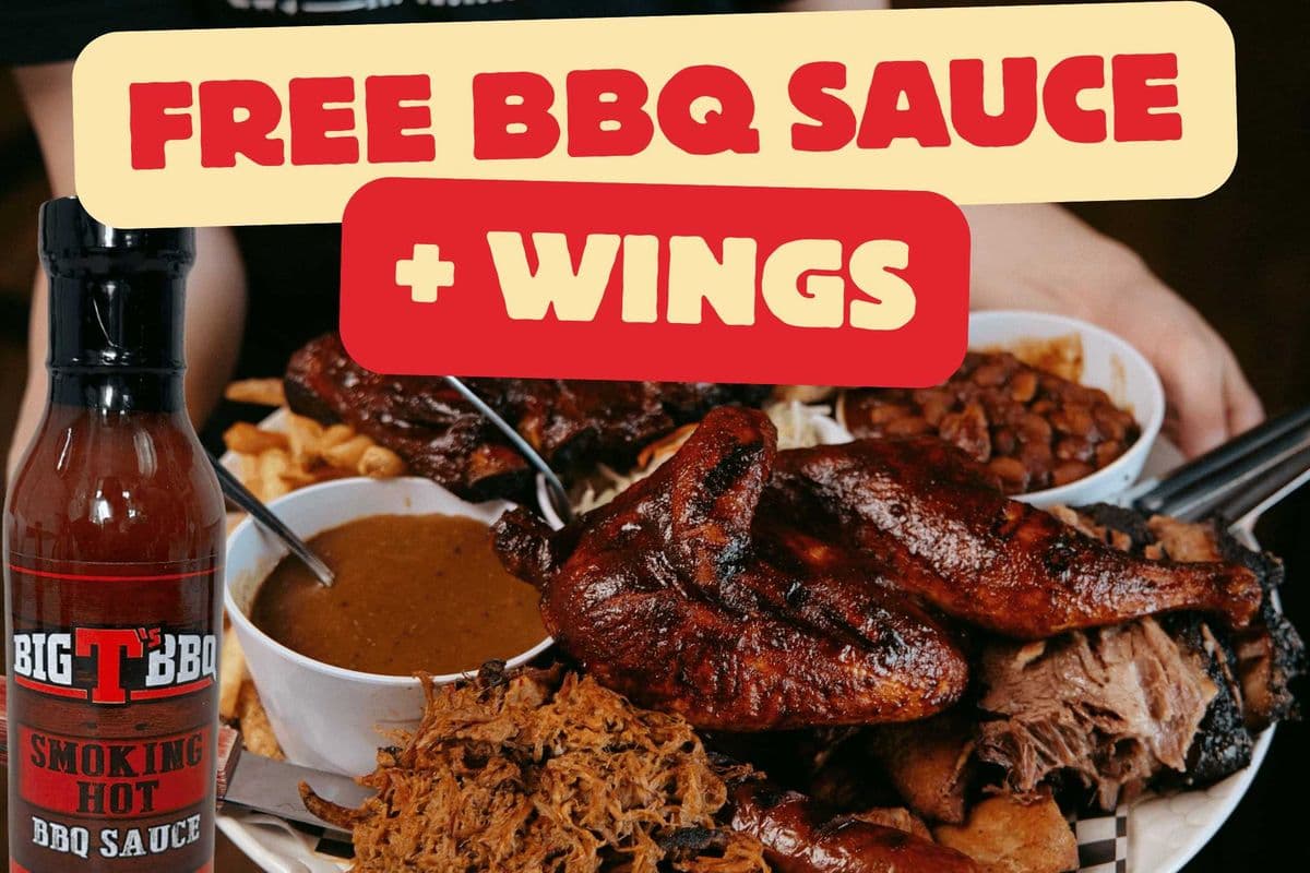 Elvis Platter + WINGS N BBQ SAUCE