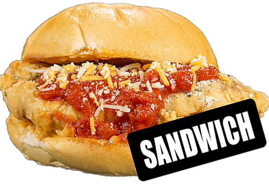 Sloppy Parm Sandwich