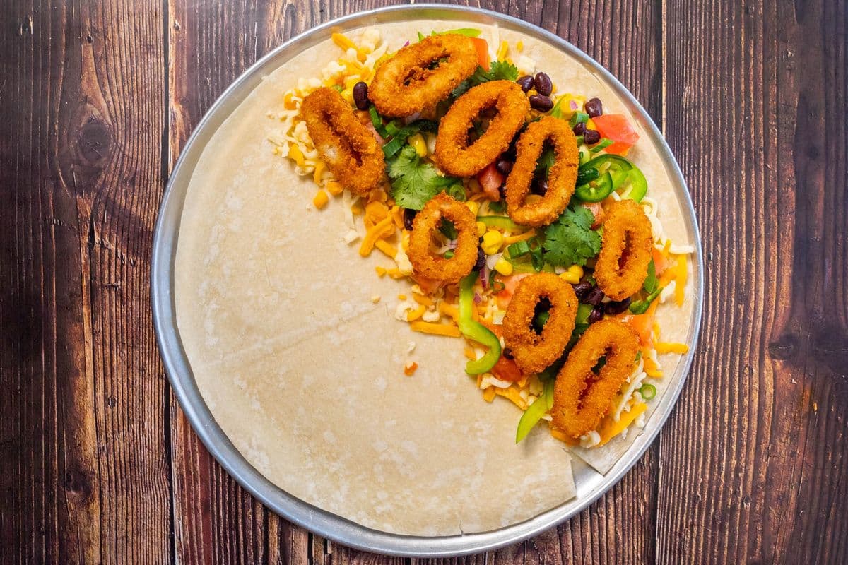 Calamari Quesadilla