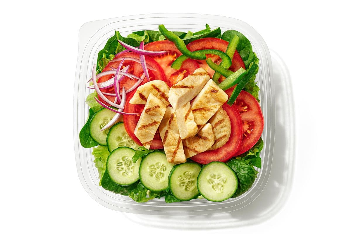 Grilled Chicken Salad (130 Cals)