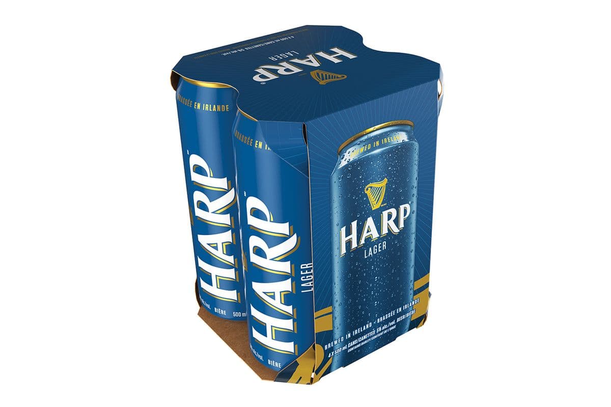 Harp Lager (4 Cans)
