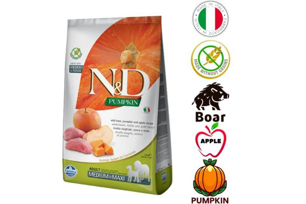 Farmina - Boar & Apple Medium & Maxi Dry Dog Food (26.4 lbs)