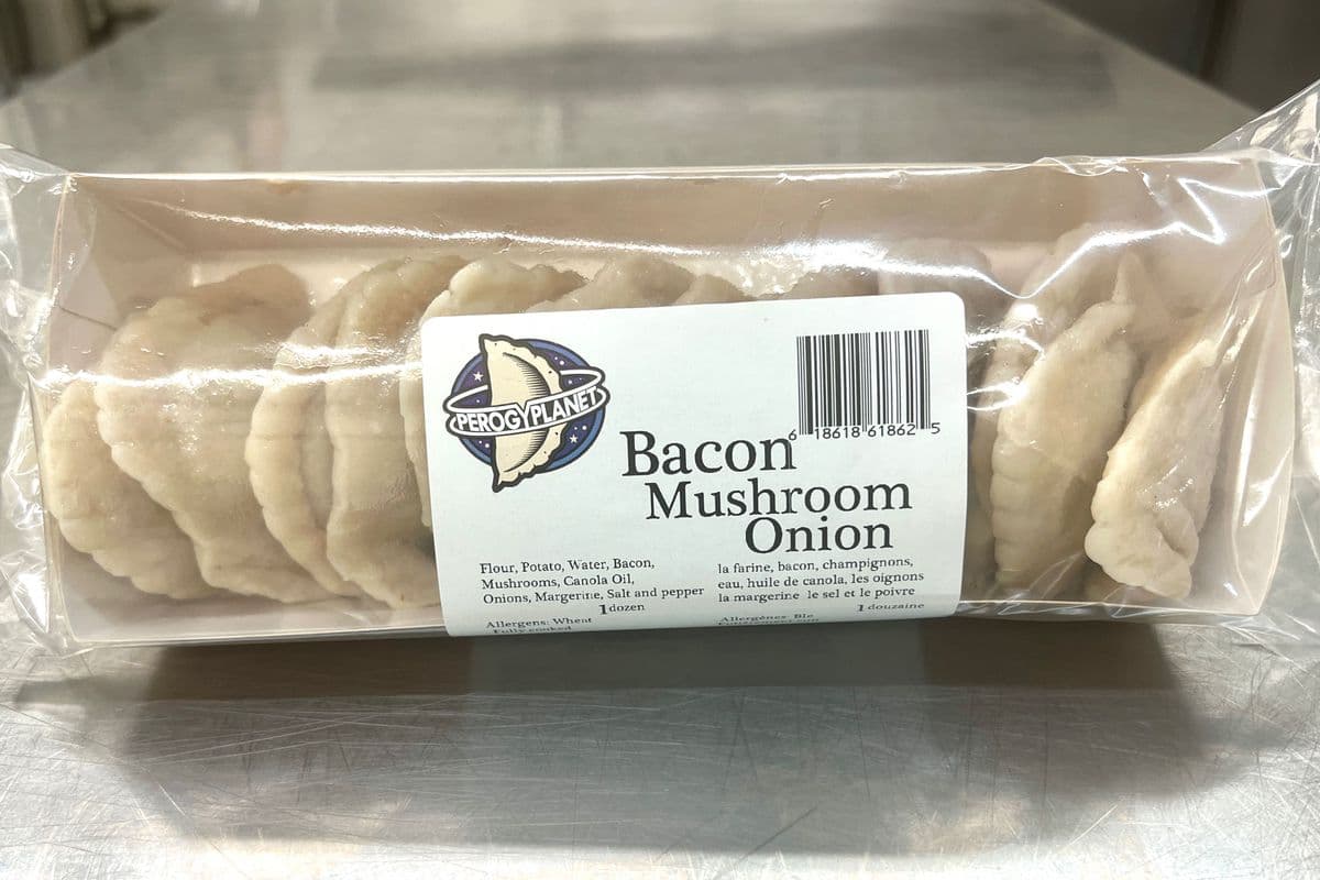 Bacon, Mushroom and Onion Perogies (1 Dz)