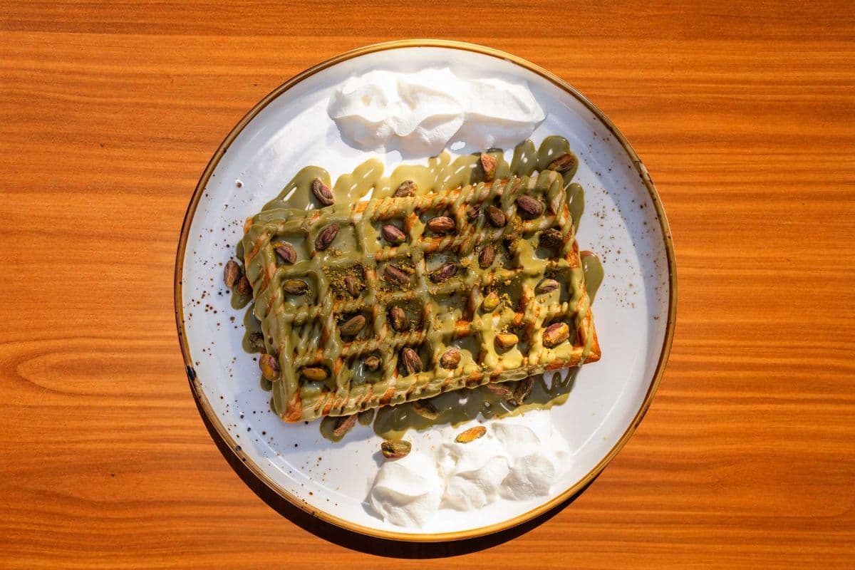 Gaufre Pistache délice