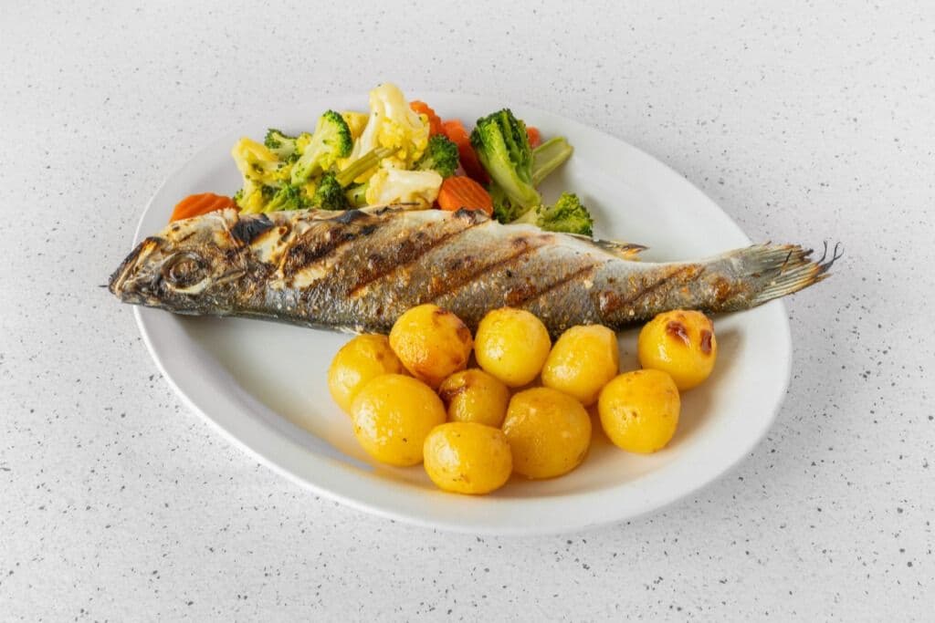 Grilled Sea Bass