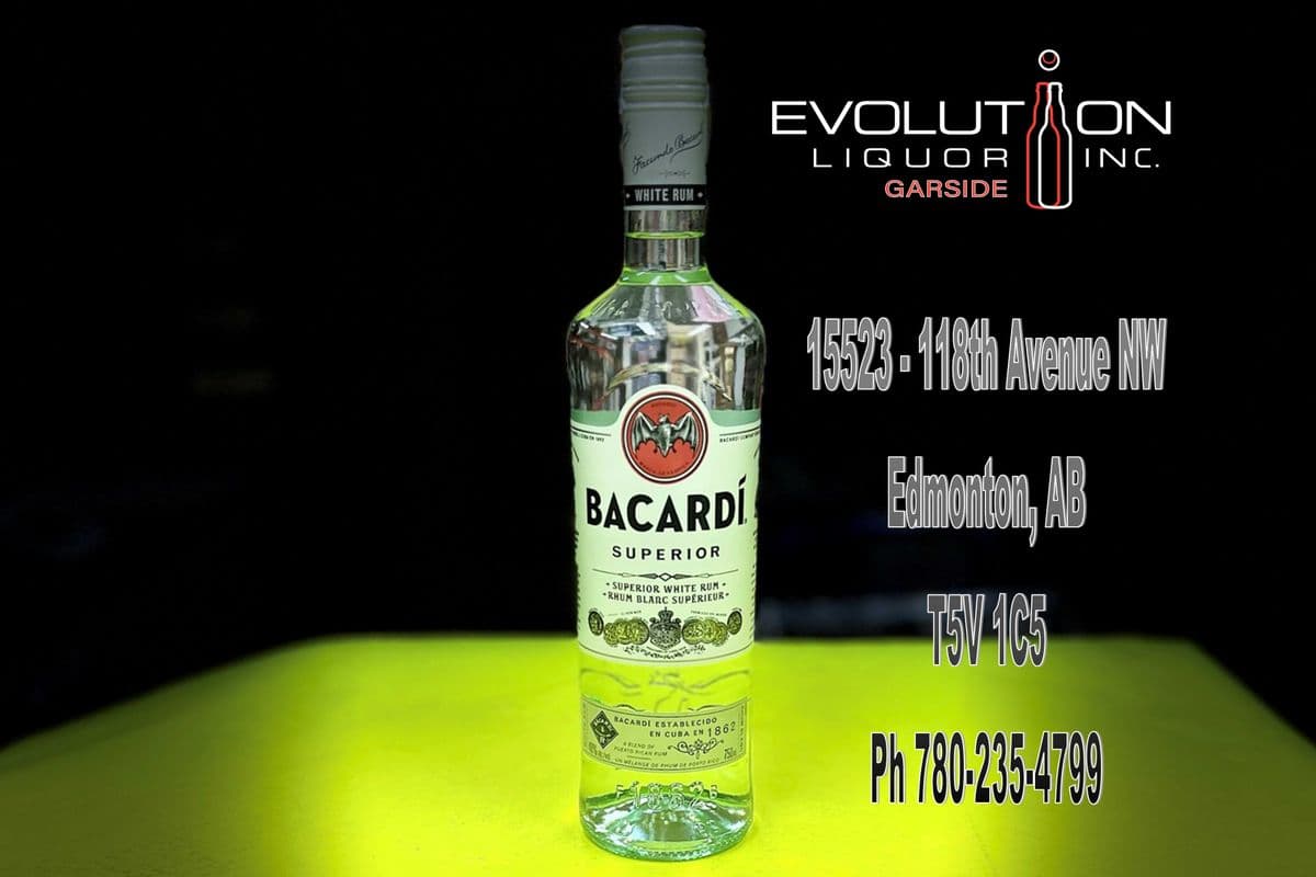 Bacardi Superior White Rum 0750G (1 x 750 ml Glass Bottle)