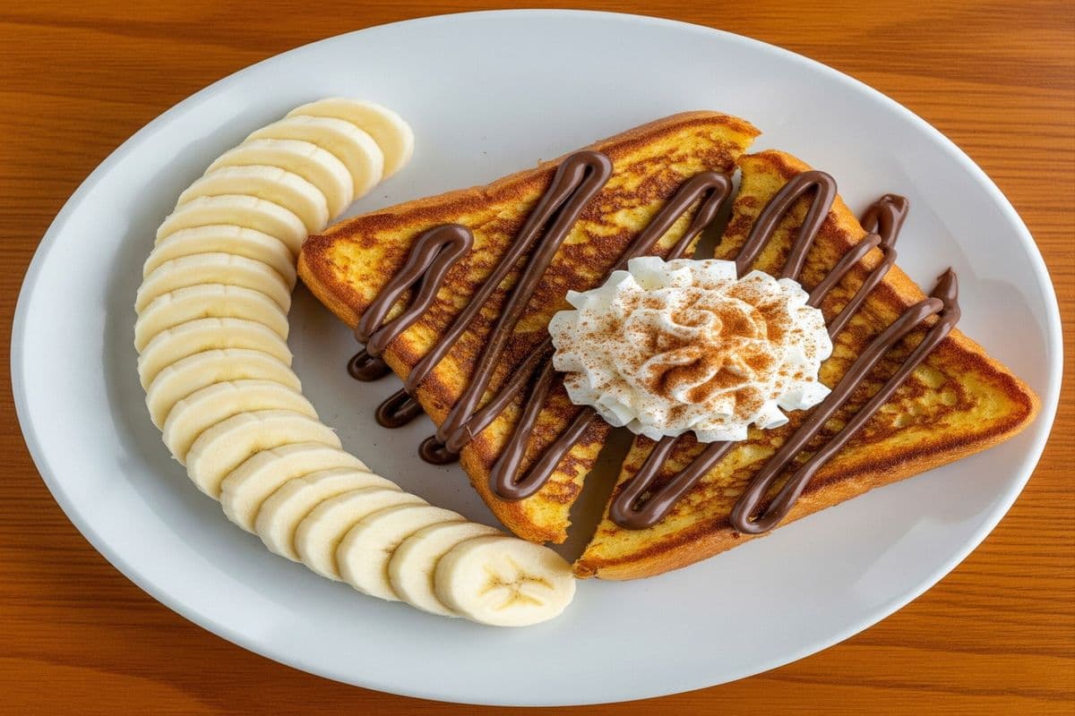 Nutella Banana French Toast