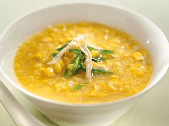 Corn & Chicken Cream Soup / 鸡粒粟米