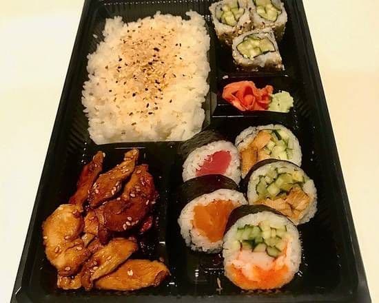 Bento maki et poulet terriyaki / Bento Maki and Chicken Terriyaki