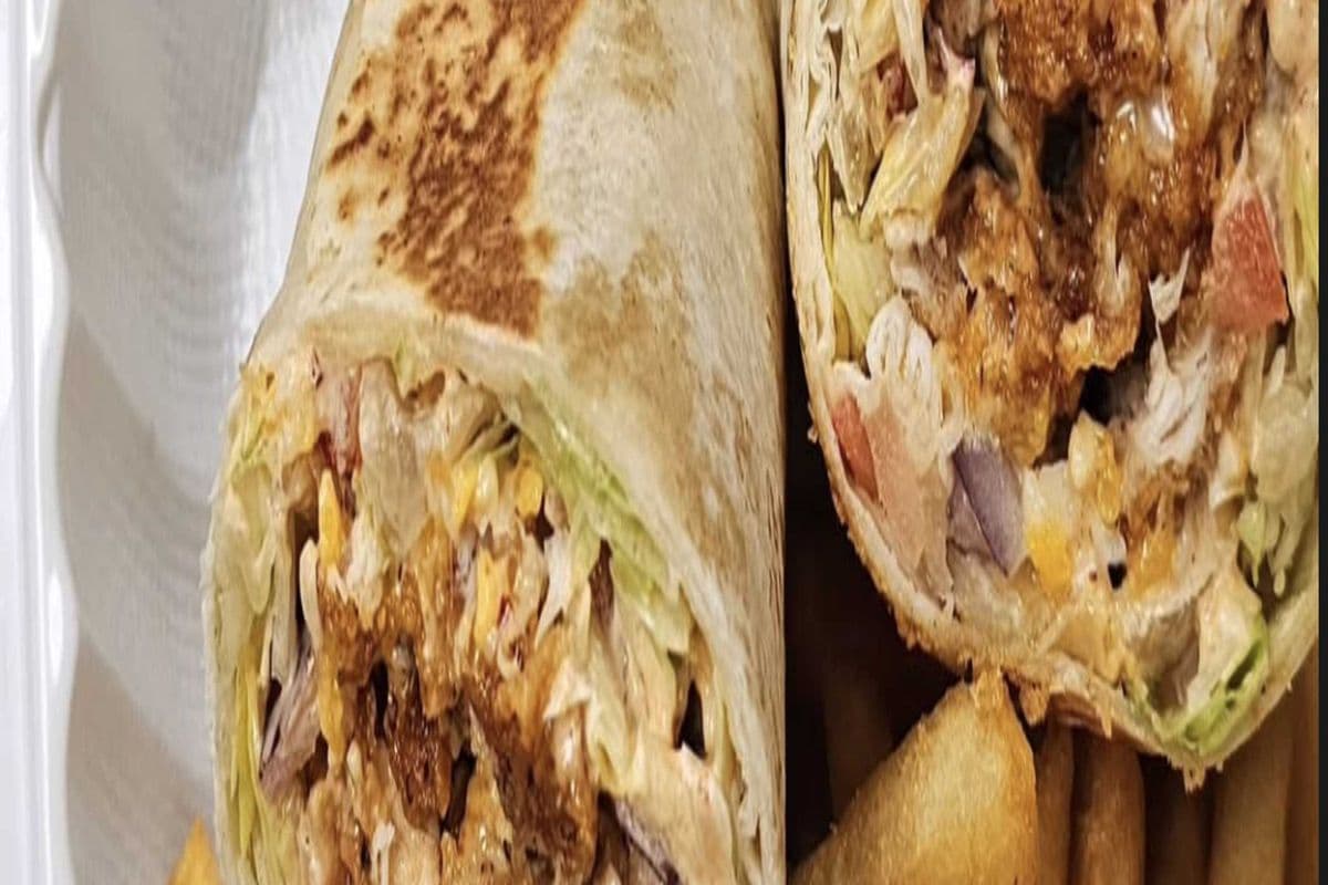 Crispy Chicken Wrap Combo