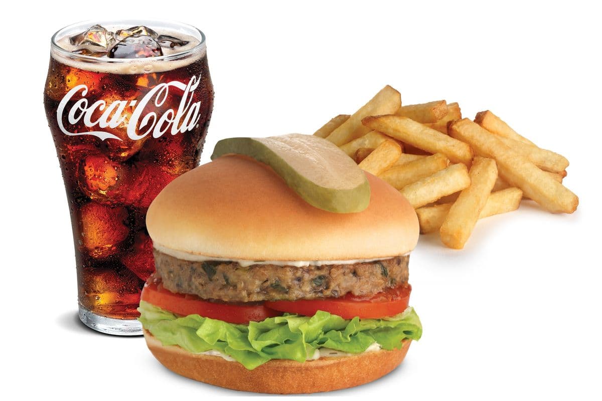 Veggie Burger Combo