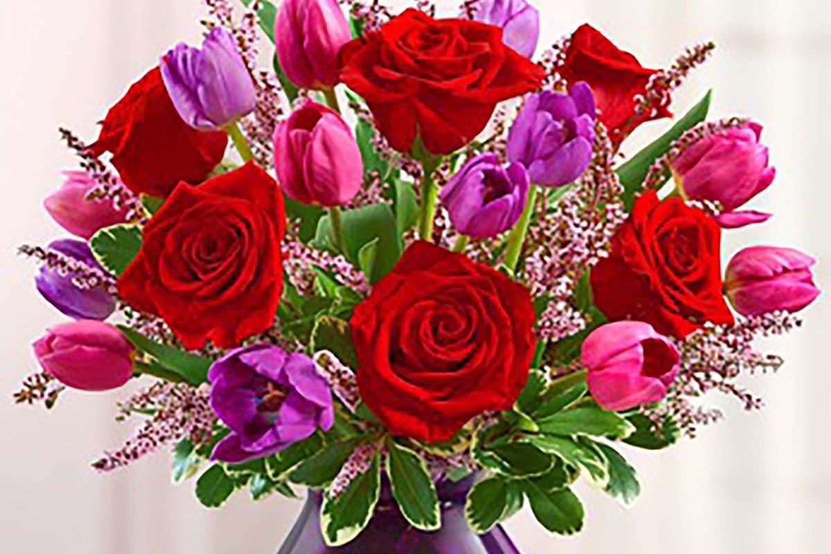 Rose and Tulip Bouquet