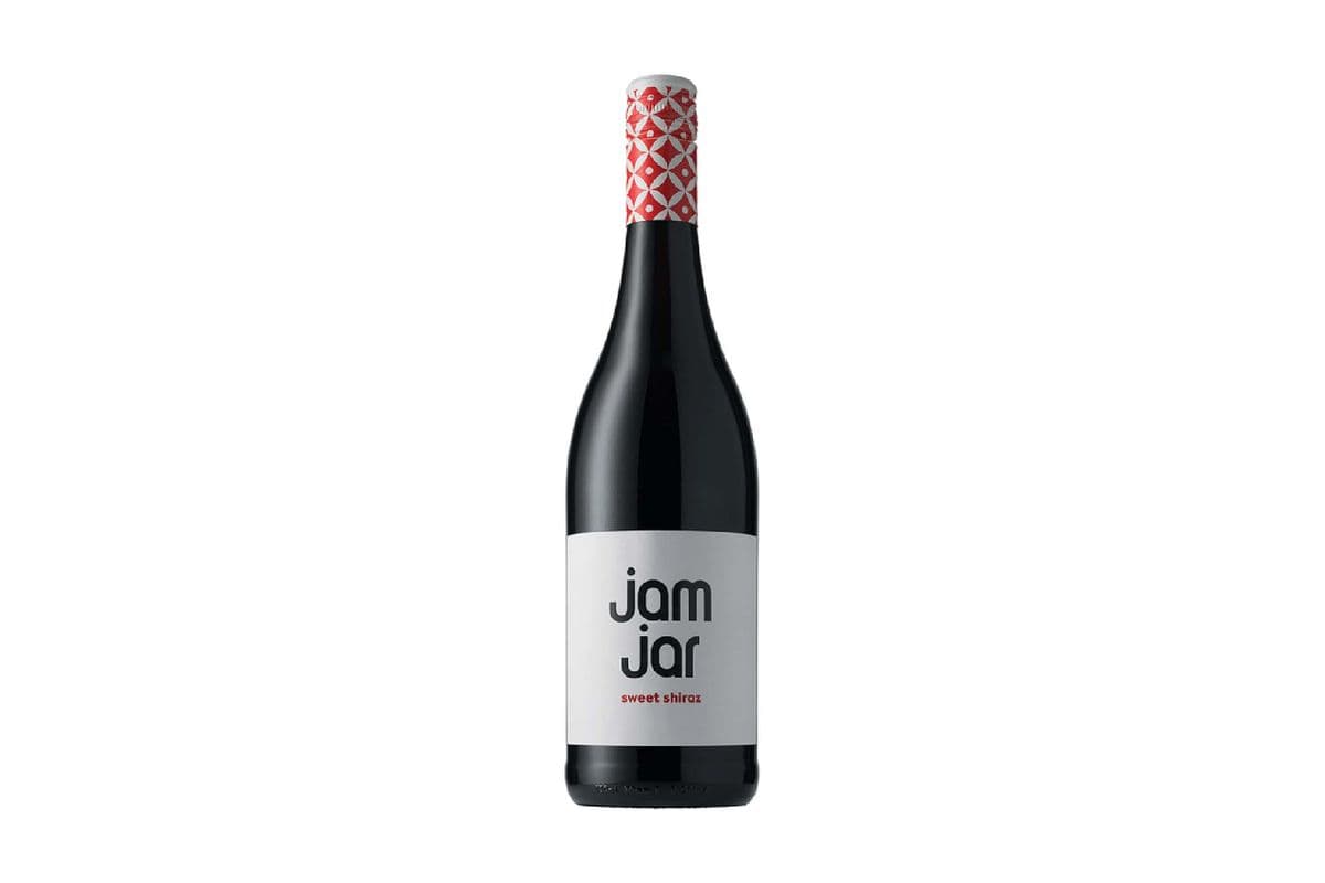 392845. Jam Jar Sweet Shiraz (750 ml) (12 x 750ML)