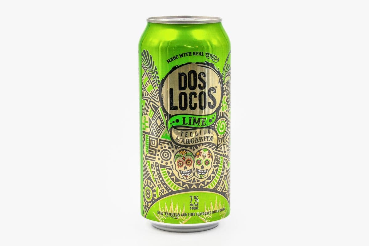 DOS Locos Tequila Lime (1 x 440 ml)