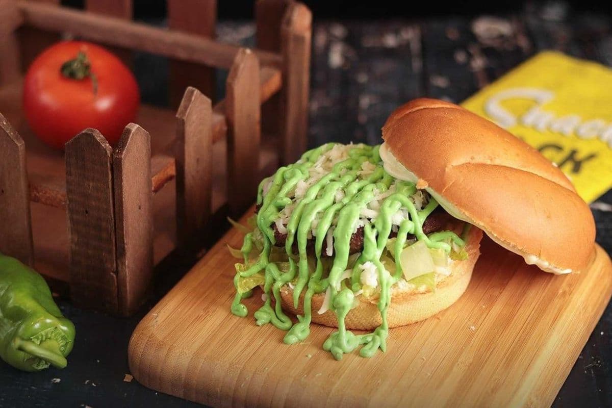 Pesto Chicken Burger