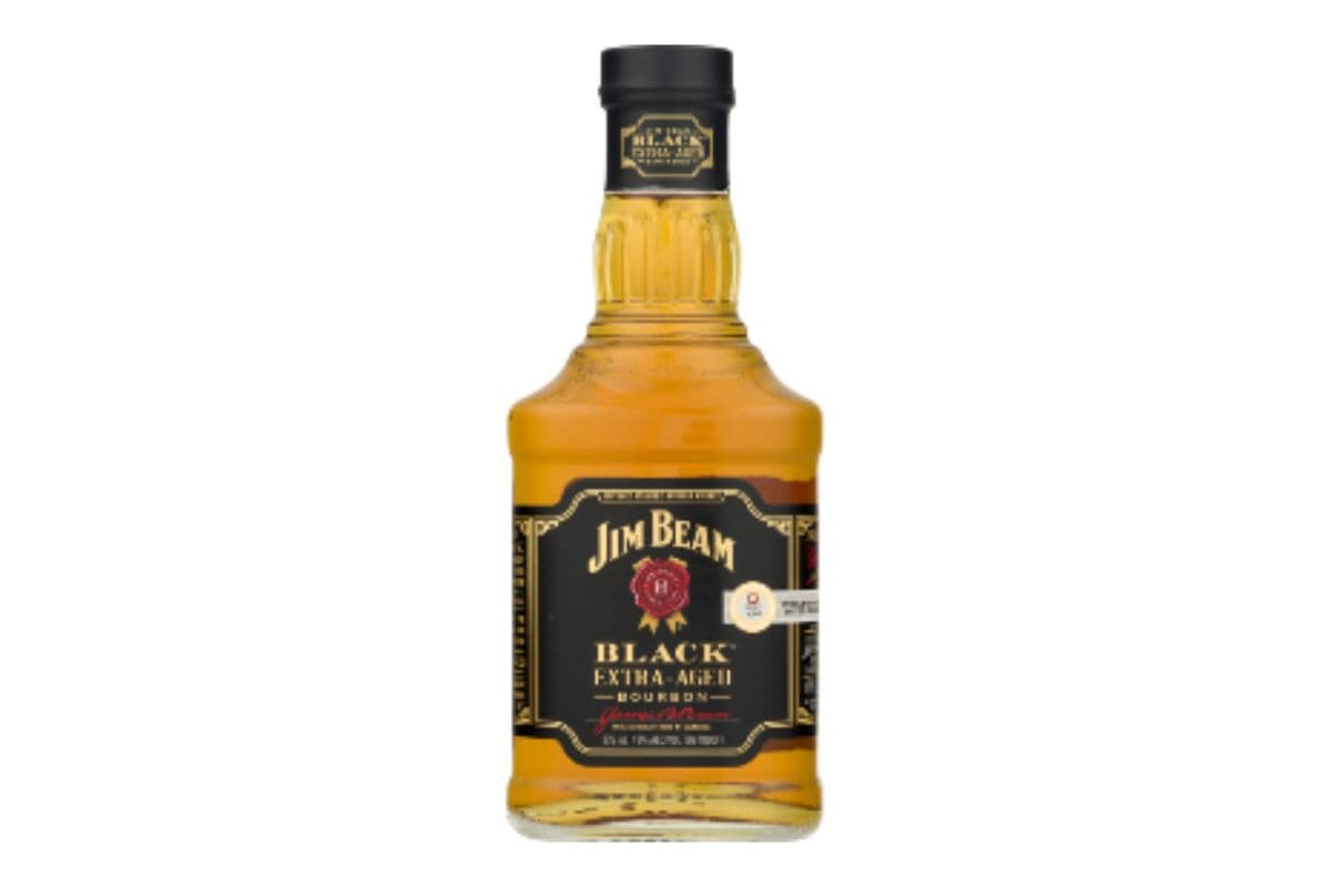 Jim Beam Black Extra Aged Bourbon (375 ml Bottle) (1 x 375 ml)