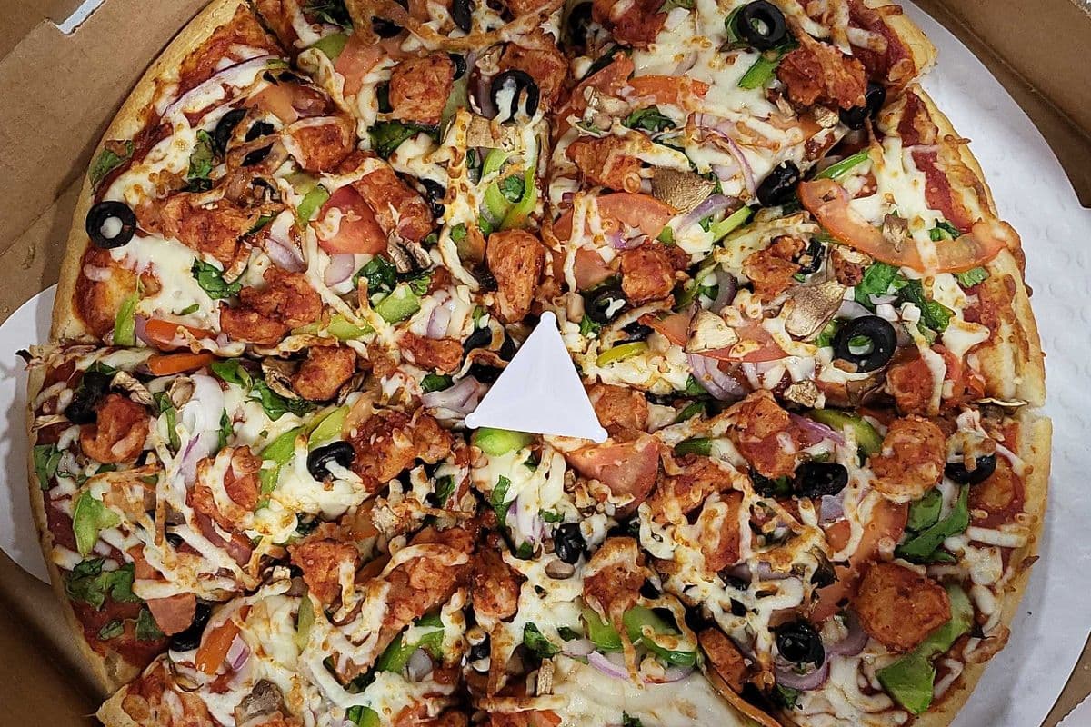 10" Soya Super Veggie Pizza