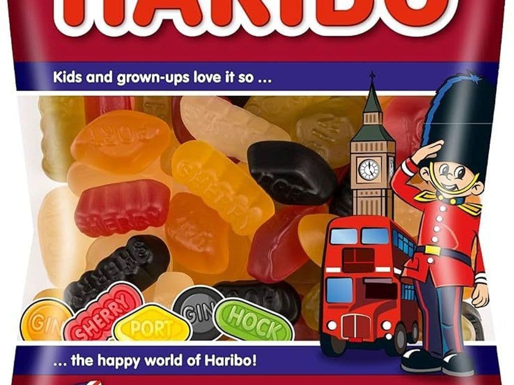 Haribo Wine Gums Gummy Candy Bag