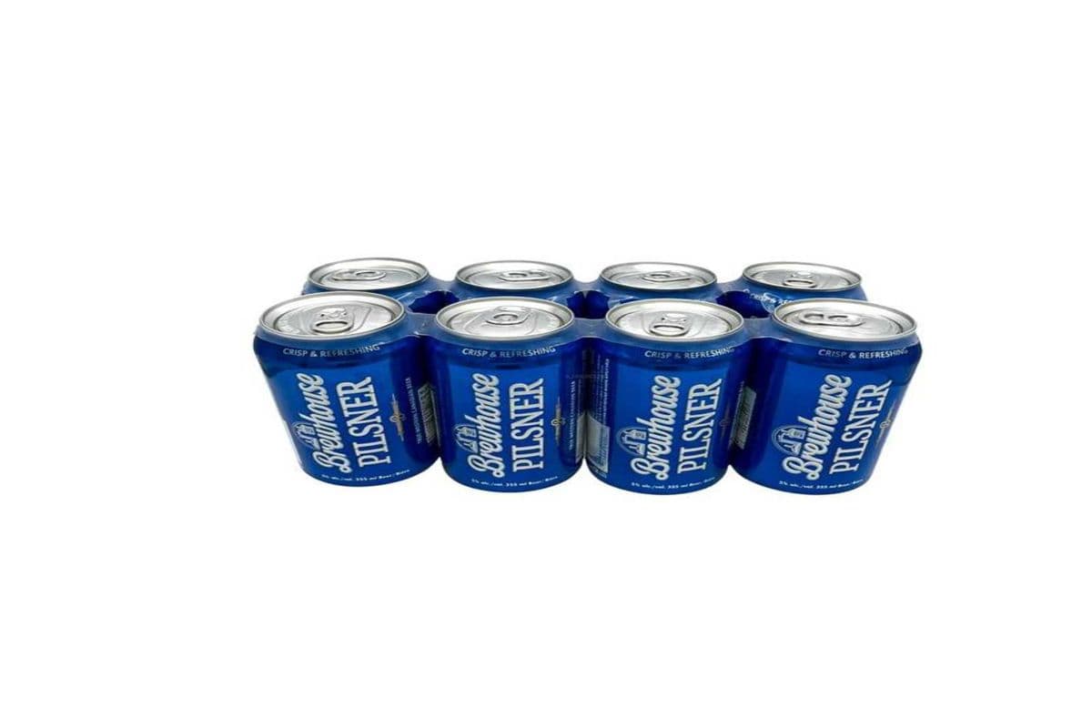 Brewhouse Pilsner 8 Pack Cans (8 x 355 ml Cans)