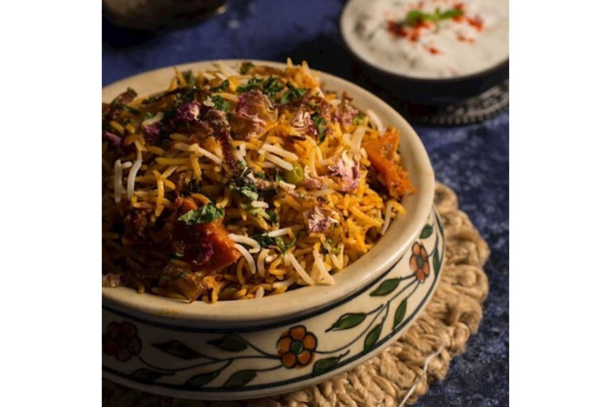 Vegetable Biryani Combo