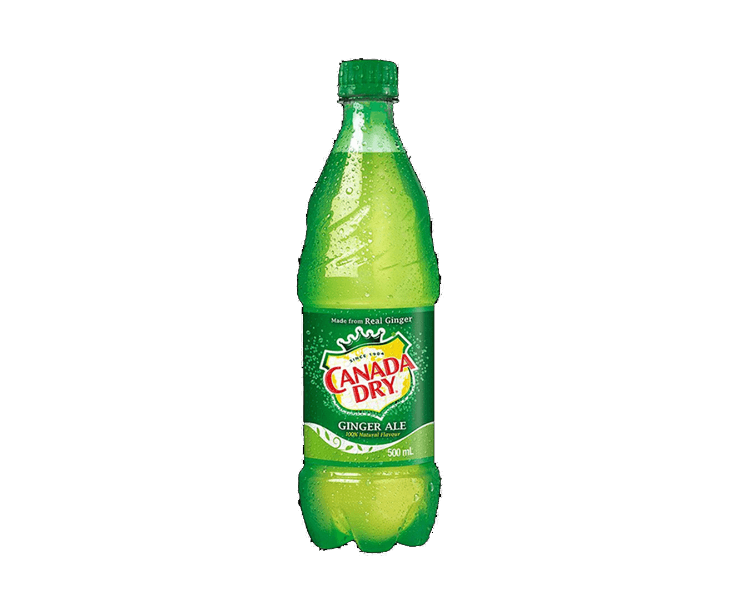 Canada Dry Ginger Ale Bottle