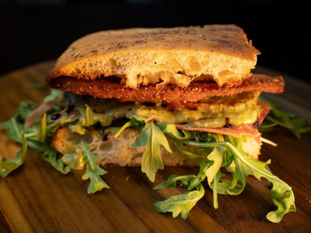 CHICKEN CAPRESE SANDWICH