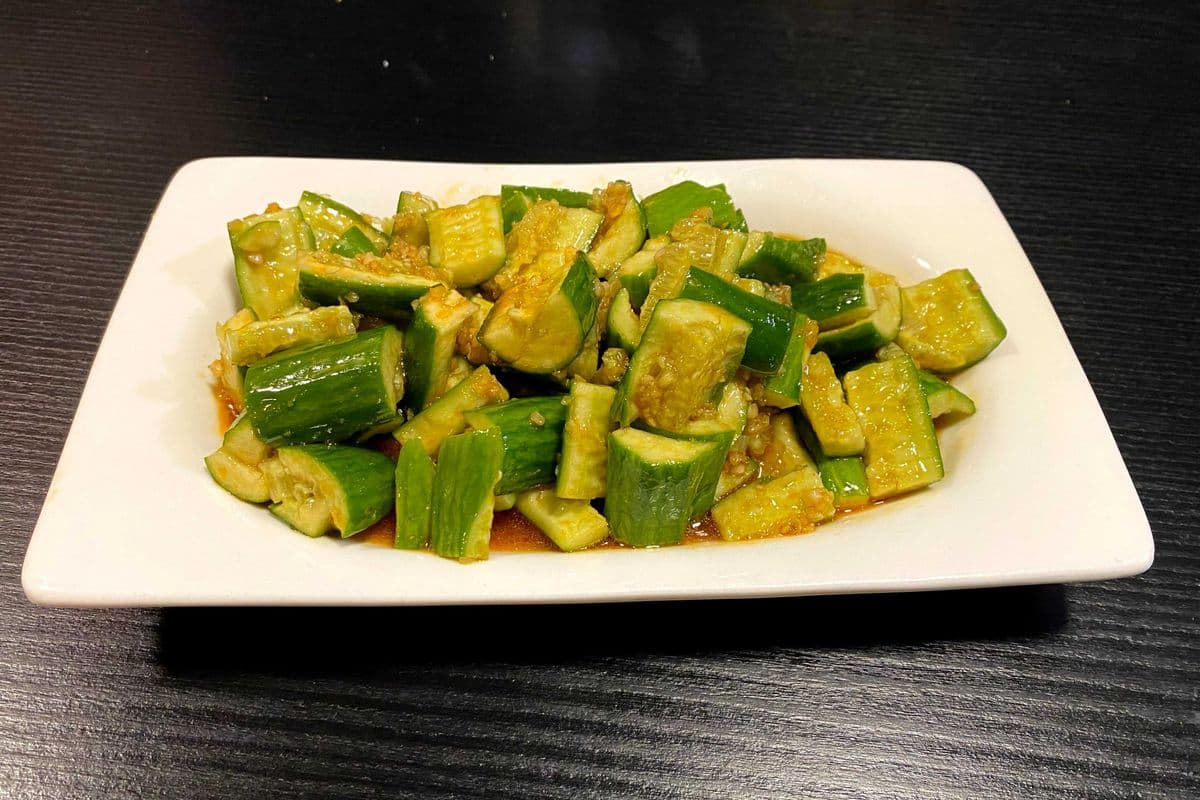 A5. Spicy Garlic Cucumber 麻辣拍黃瓜
