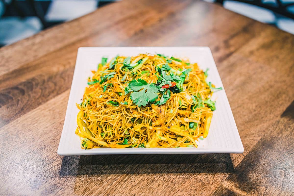 Singapore Noodle - Veg, Egg, Chicken, Shrimp, or Mix