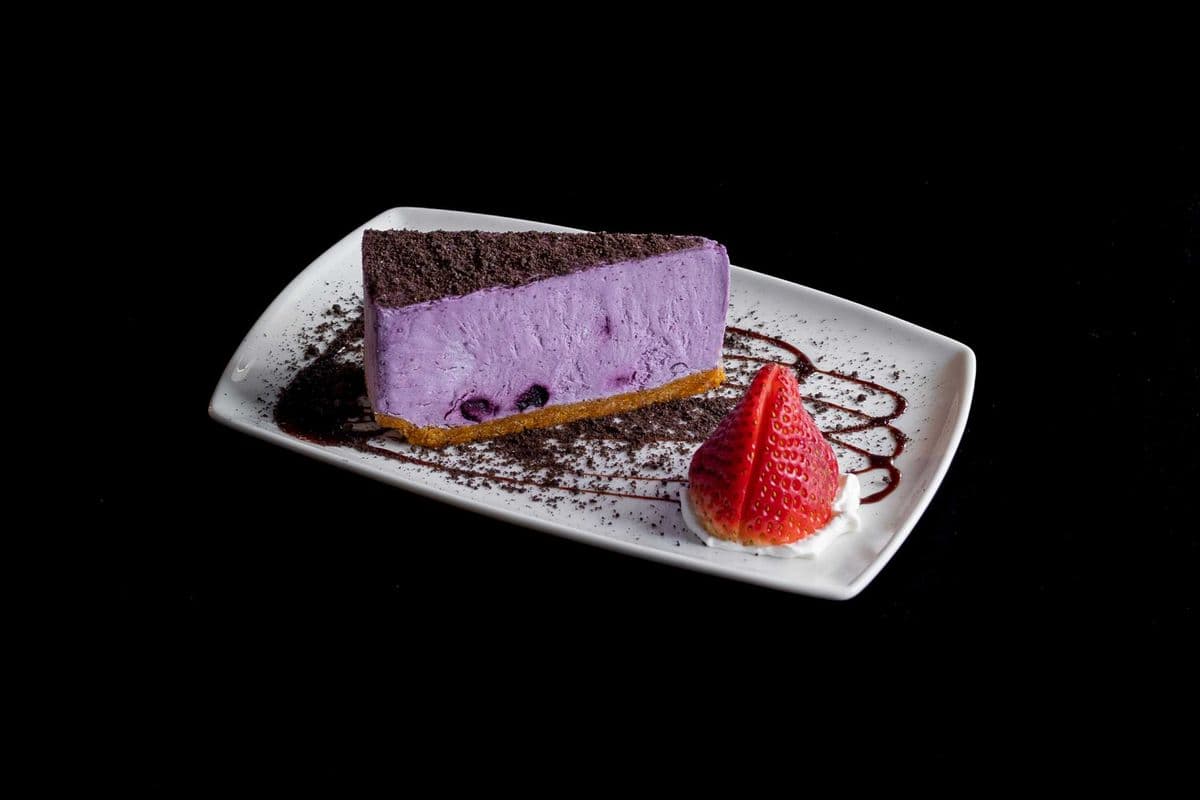 20. Blueberry Cheesecake