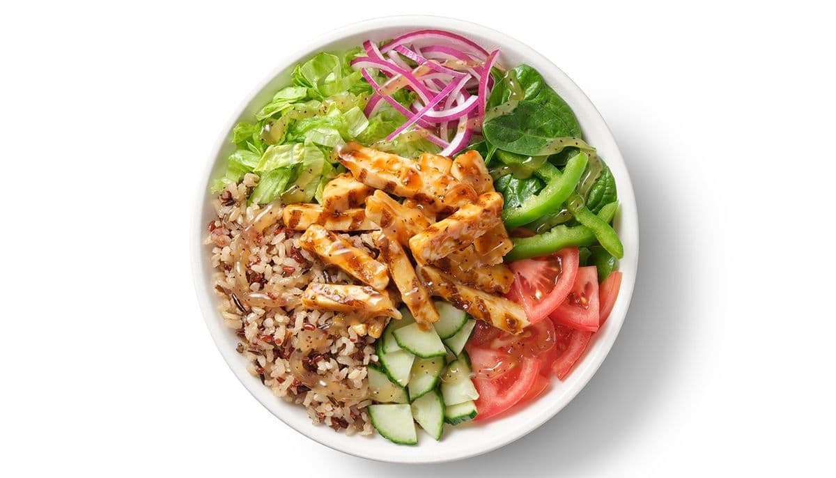 Sweet Onion Chicken Teriyaki (Rice Bowl)