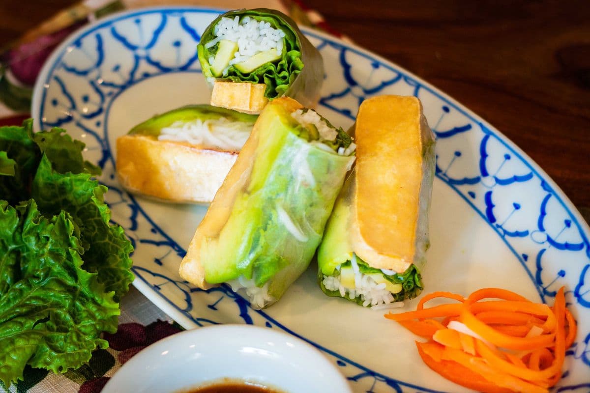 A8. Fresh Veggie Rolls (2 Rolls)