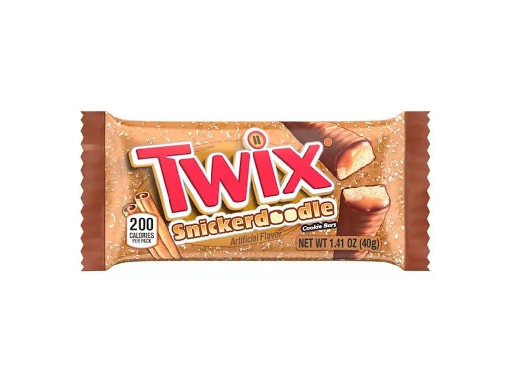 Twix Snickerdoodle Cinnamon Chocolate Nougat Caramel Bar 40g