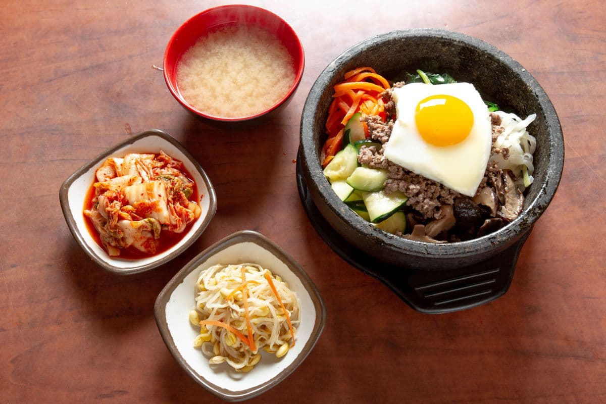 8. Hot Stone Pot Bibimbap