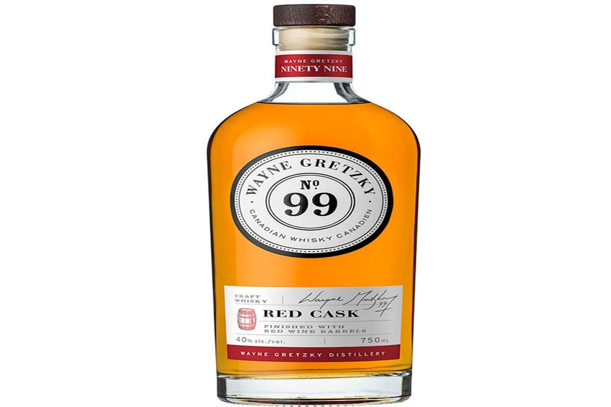 WAYNE GRETZKY RED CASK WHISKEY 750 ML (1 x 750ML)