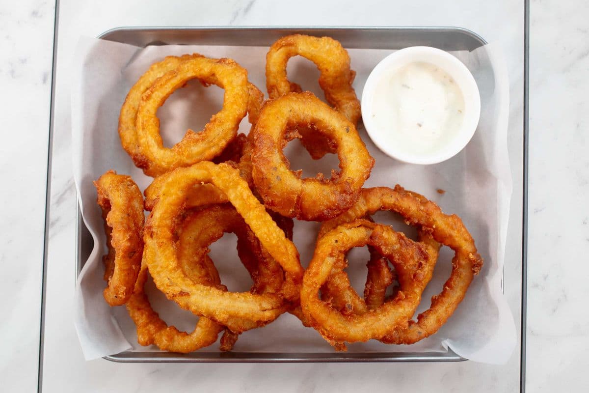 Homemade Onion Rings