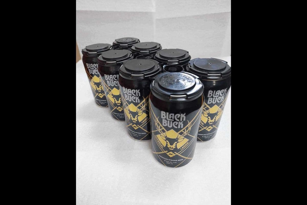 BLACK BUCK PREMIUM STRONG LAGER (8 x 355ML)