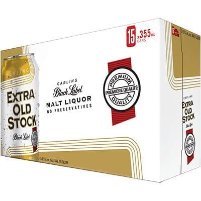 BLACK LABEL EXTRA OLD 15 CAN (15 x 355mL)