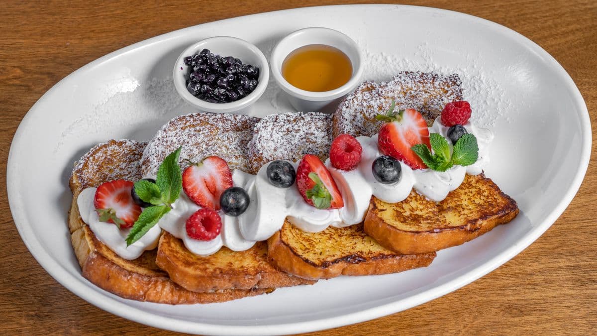 Crème Brulee French toast