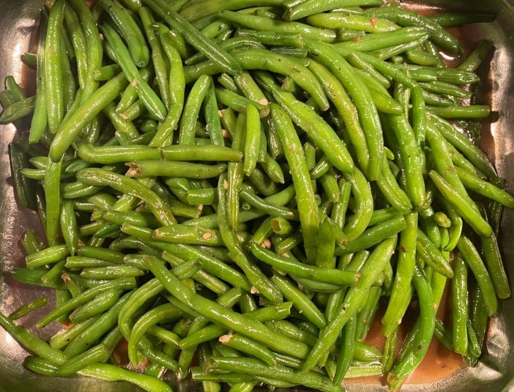 34. Green Beans in Black Bean Sauce